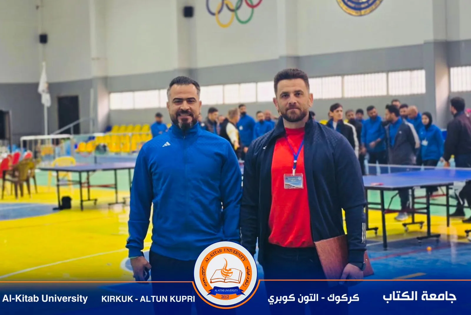 You are currently viewing Two lecturers from Al-Kitab University participate in the international training and arbitration course for table tennis in Najaf Governorate.