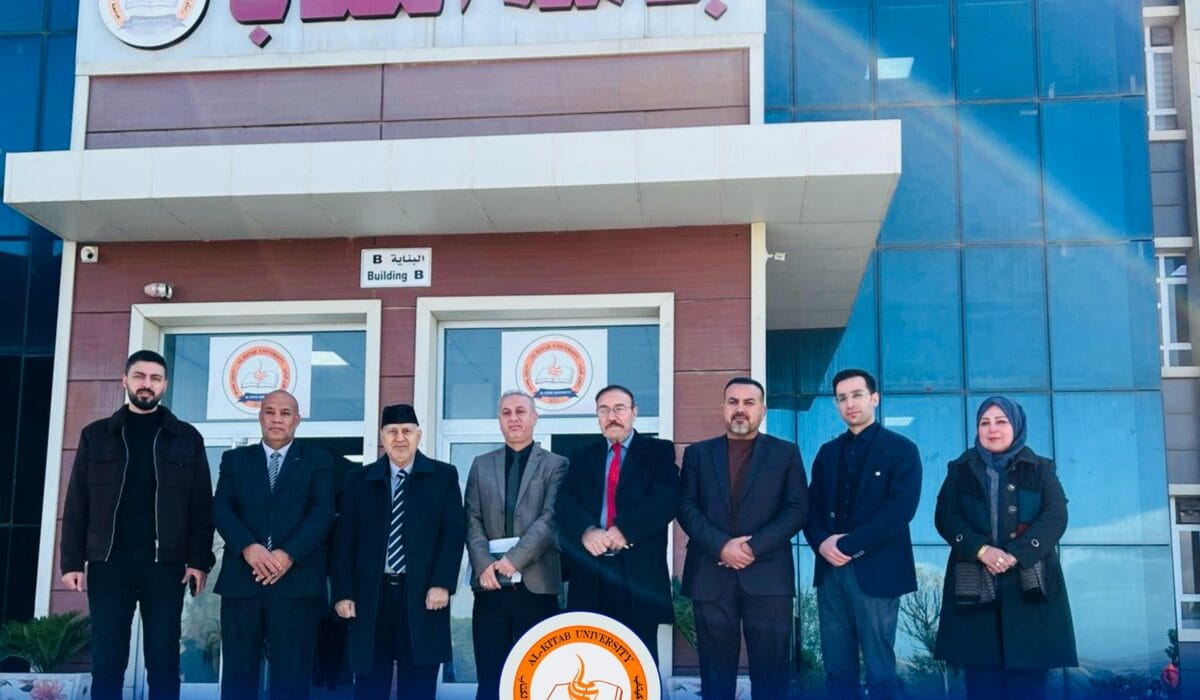 وفد من مديرية تربية كركوك يثمن جهود كلية التربية في جامعة الكتاب