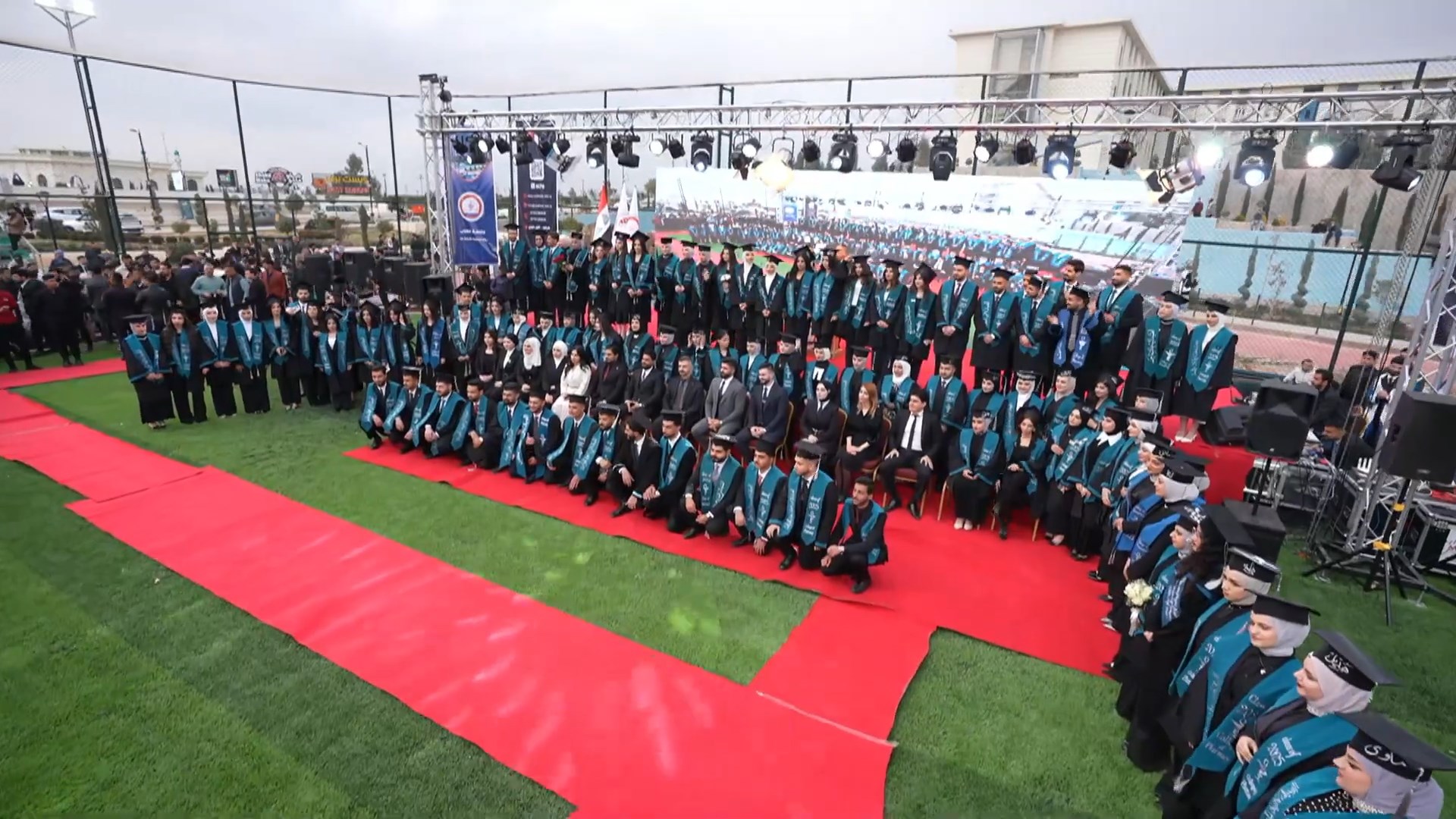 You are currently viewing The Central Photography Ceremony for Pharmacy Students Held at Al-Kitab University on February 19, 2025