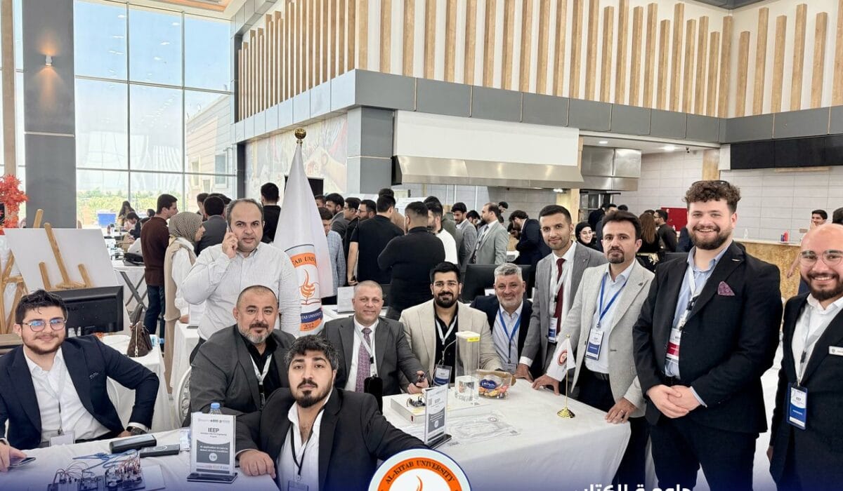 جامعة الكتاب تشارك في معرض الابتكار الأول للمشاريع الهندسية (IEEP) في اربيل