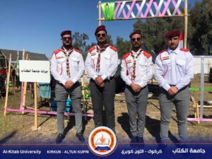Read more about the article Under the Patronage of His Excellency the Minister of Higher Education and Scientific Research… Al-Kitab University Participates in the Scout Rover Camp in Nineveh