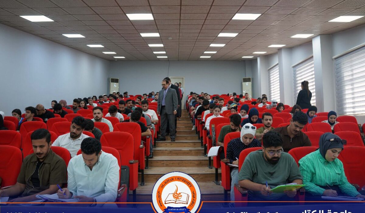 Photos | Final exams continue across all departments and colleges of Al-Kitab University this (Monday)