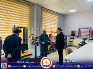 Read more about the article وفد من نقابة المهندسين العراقيين في زيارة لـجامعة الكتاب