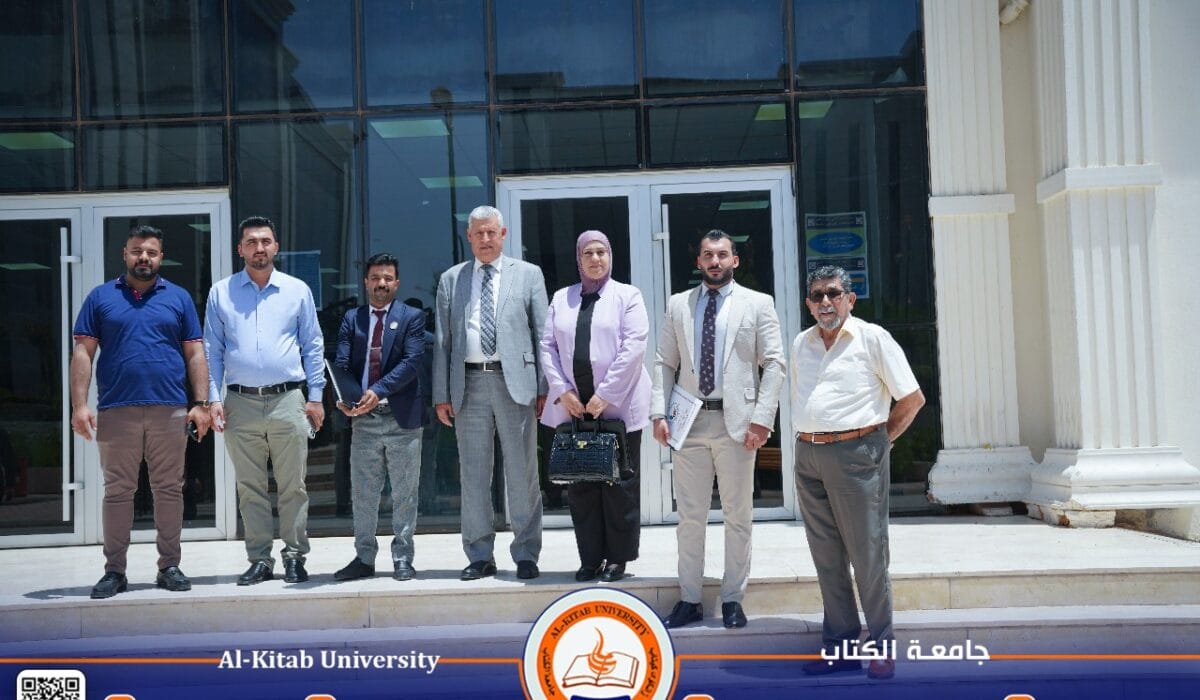جامعة الكتاب تستقبل لجنة وزارية من دائرة شوؤن المواطنين
