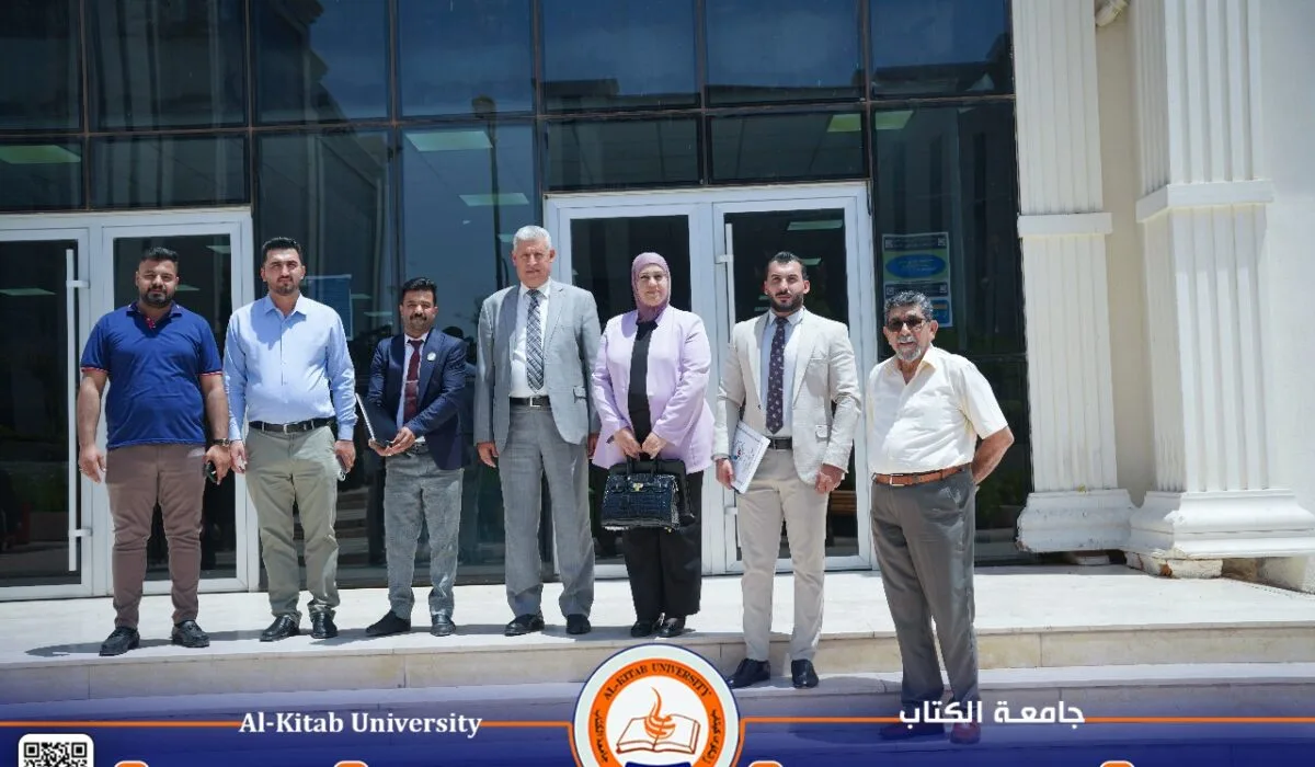 Al-Kitab University Receives Ministerial Committee from the Citizens Affairs Department