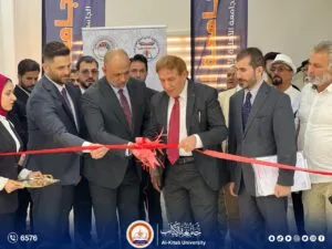 Read more about the article برعاية معالي وزير التعليم العالي والبحث العلمي.. رئيس #جامعة_الكتاب يفتتح فعالية الإثراء البصري بمشاركة فنانيين تشكيلين