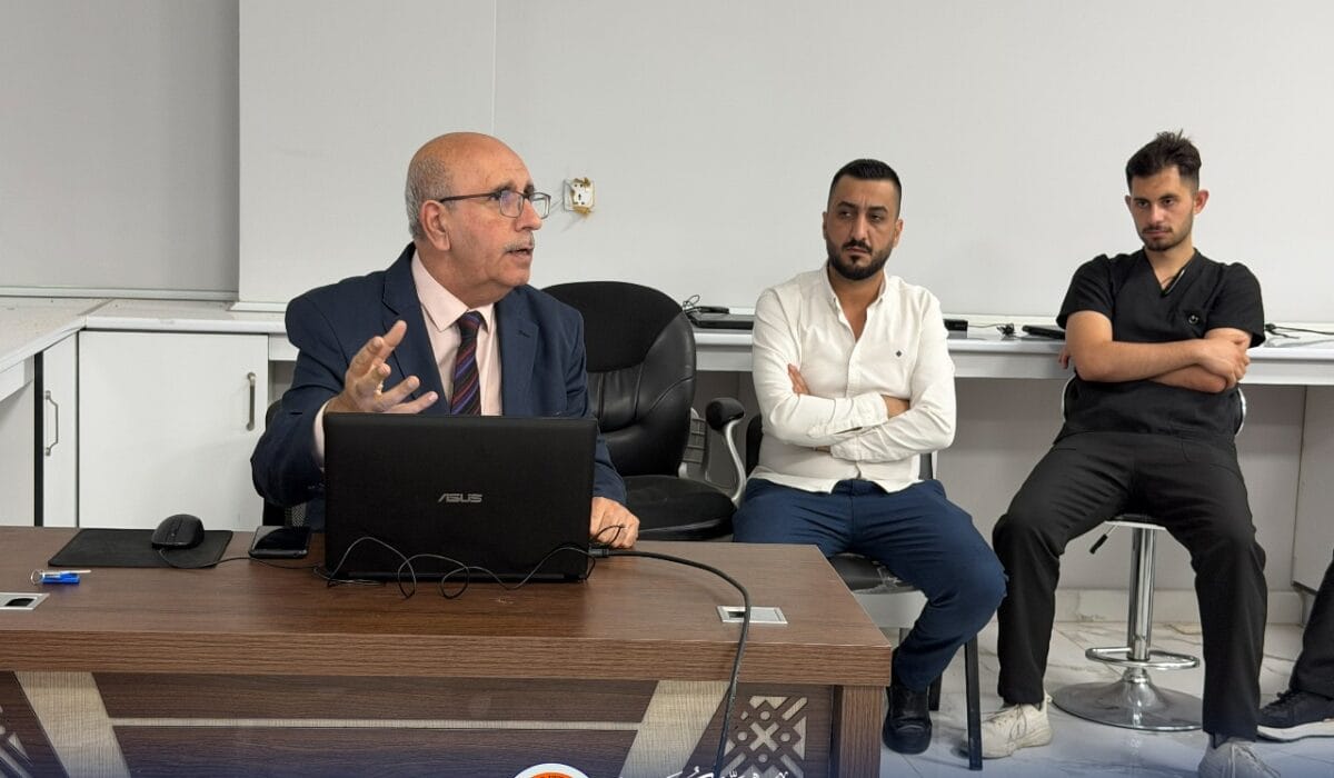 دورة تدريبة عن مهارات استخدام الحاسوب (MS-Office) في جامعة الكتاب