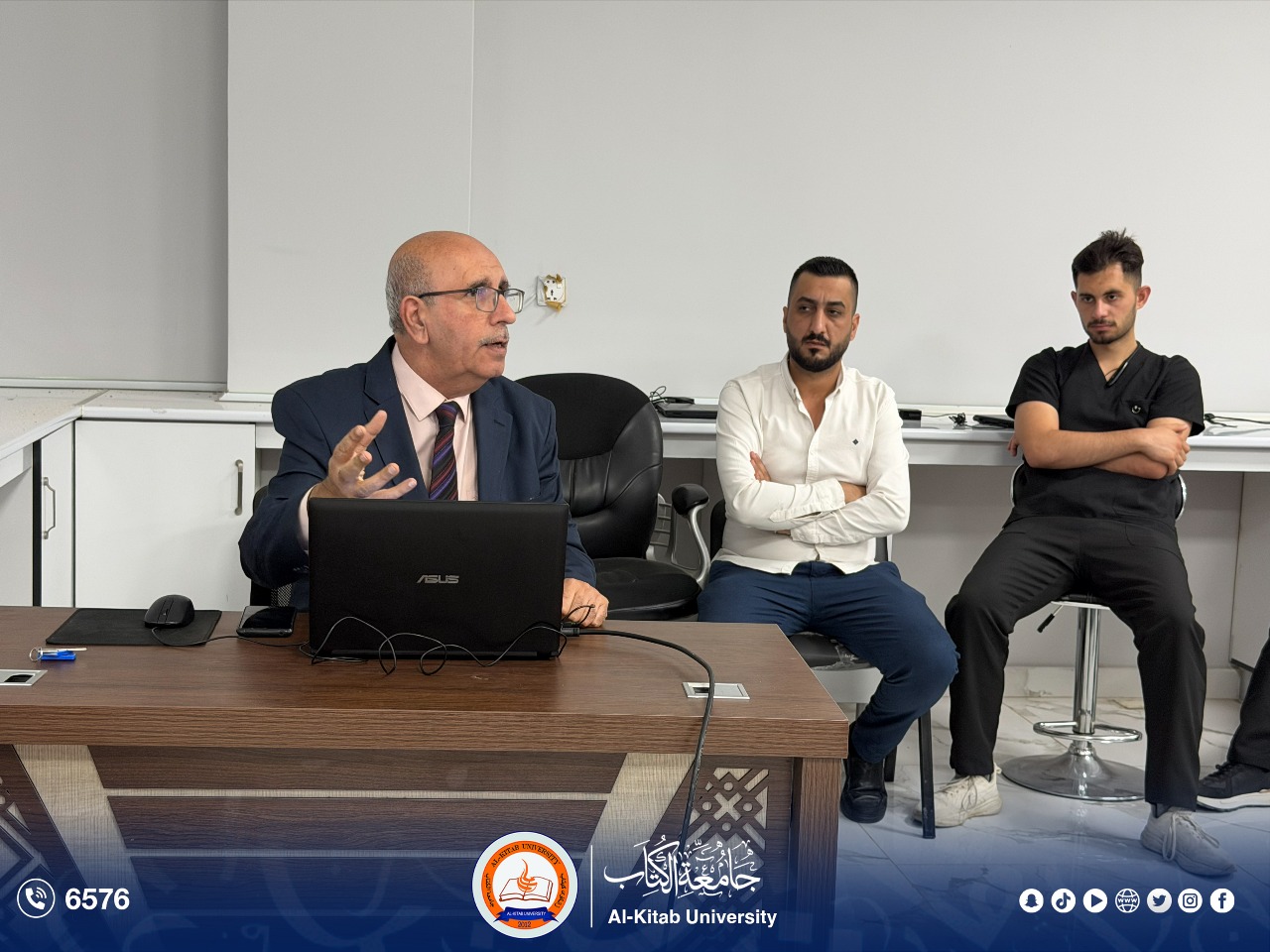 You are currently viewing دورة تدريبة عن مهارات استخدام الحاسوب (MS-Office) في جامعة الكتاب