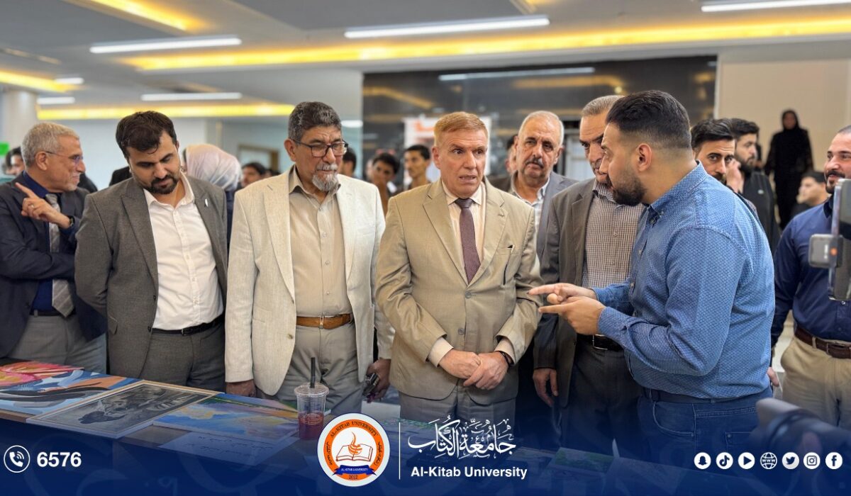 بحضور رئيس جامعة الكتاب الكلية التقنية الطبية تقيم معرضها التشكيلي الأول