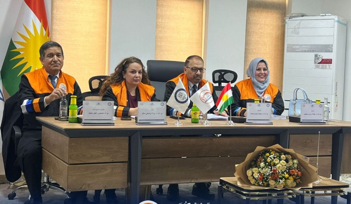 A Faculty Member from Al-Kitab University Chairs a Master’s Thesis Defense Committee at the Technical College of Informatics / Aqrah