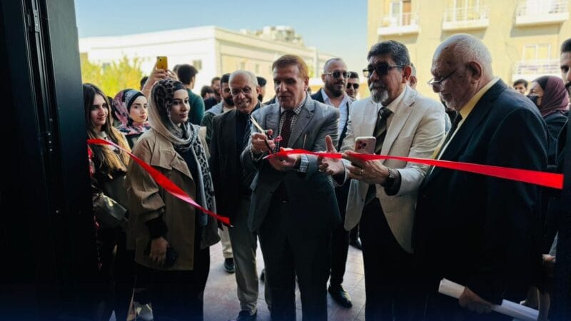 President of Al-Kitab University Inaugurates the Creative Excellence Exhibition for Applied Arts Students