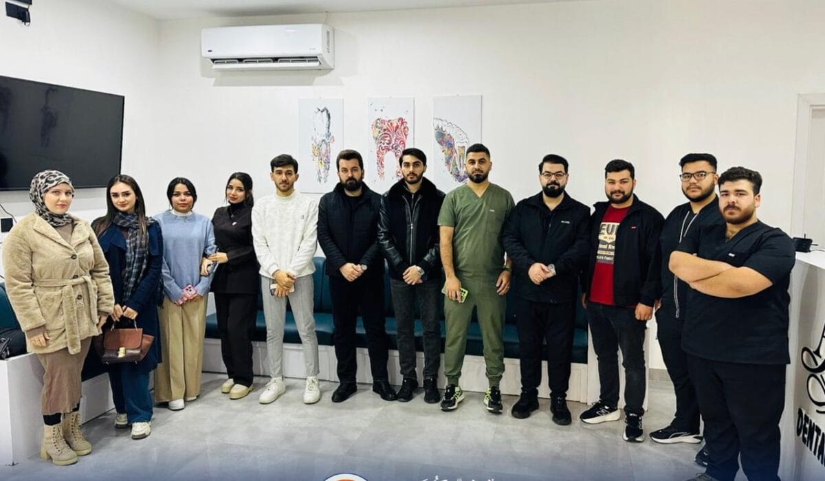 A Scientific Visit for Technical Dental Industry Students to the Celebrity Center in Erbil