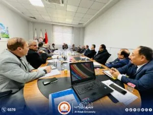 Read more about the article مجلس جامعة الكتاب يعقد اجتماعه الدوري بحضور رئيس الجامعة