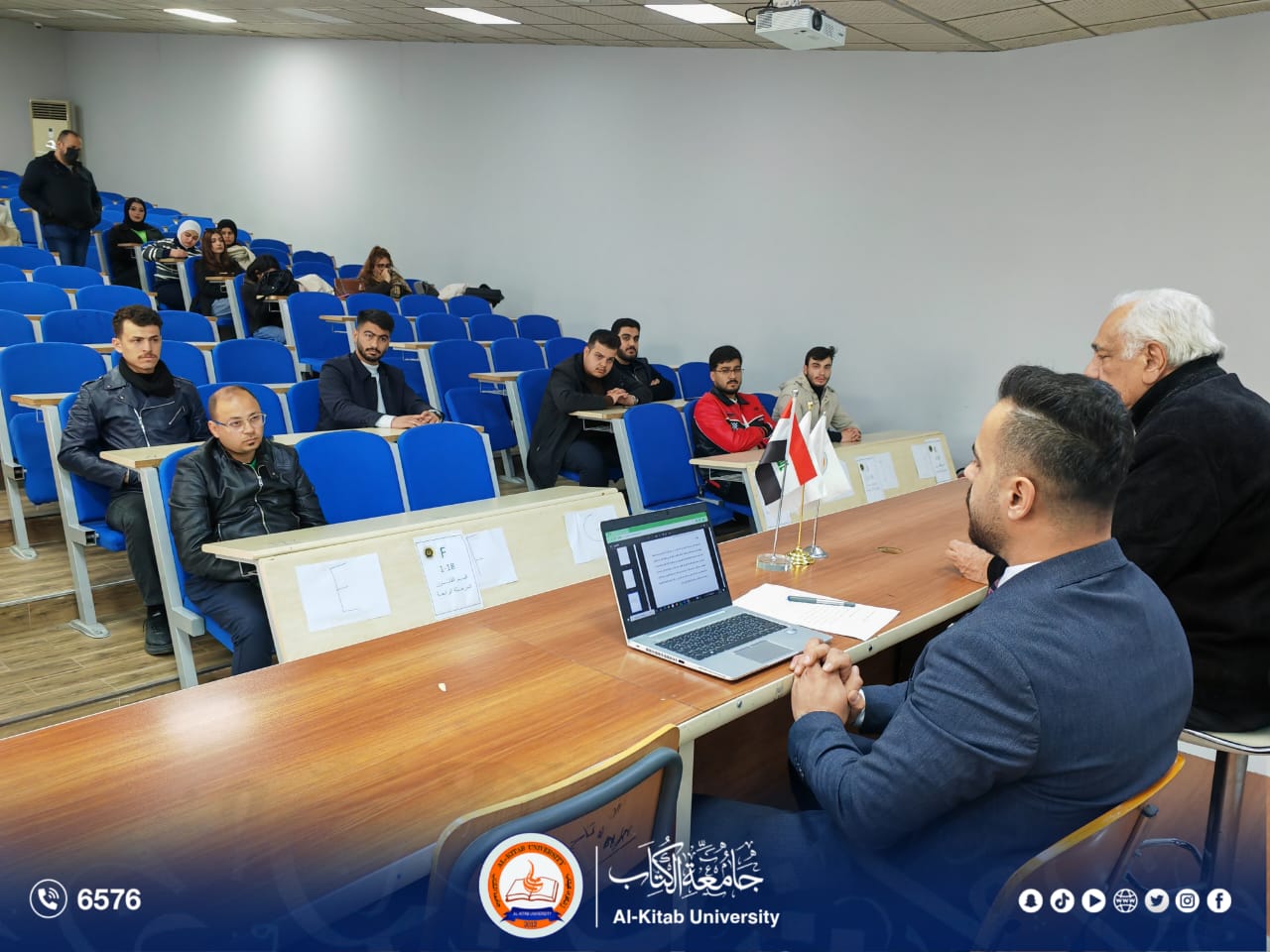 Read more about the article كلية القانون في جامعة الكتاب تنظم ورشة عمل حول مشاركة الشباب في صنع القرار.