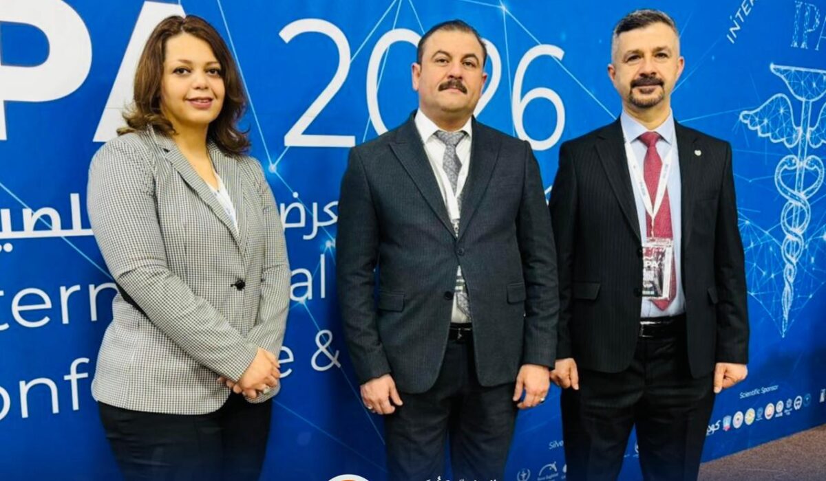 Al-Kitab University Participates in the Largest International Pharmacy Conference and Exhibition IPA 2026, Second Edition, in Baghdad
