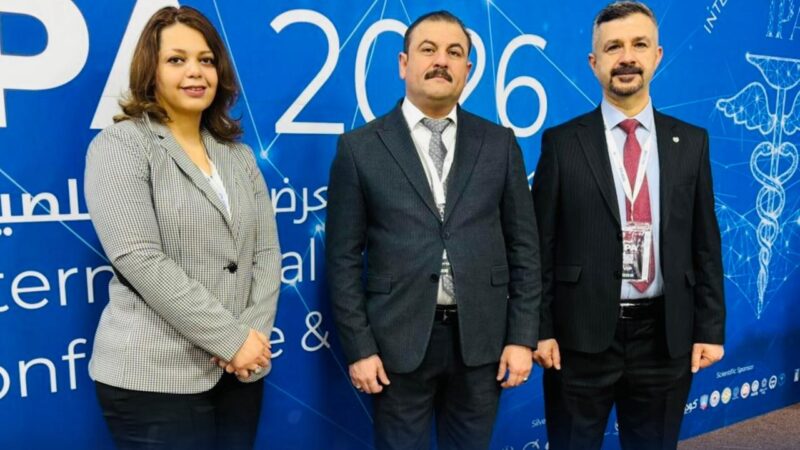 جامعة الكتاب تشارك في أكبر مؤتمر ومعرض دولي للصيدلة IPA 2026 بنسخته الثانية في بغداد.
