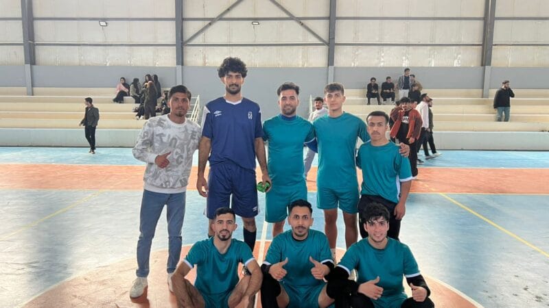 Al-Kitab University and Al-Imam Al-Azam University Students Compete in Friendly Football Match