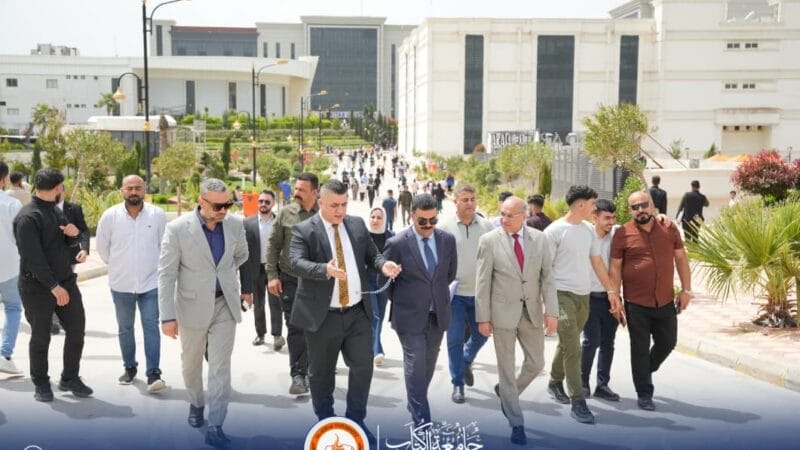 Al-Kitab University Receives Ministerial Committee from the Supervision and Scientific Evaluation Apparatus