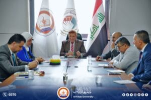 Read more about the article لجنة من فريق المقيّم الوطني التابع لجهاز الاشراف في وزارة التعليم العالي والبحث العلمي تزور جامعة الكتاب