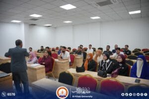 Read more about the article ندوة عن المخاطر الناجمة عن البطالة لدئ فئة الخريجين في جامعة الكتاب.