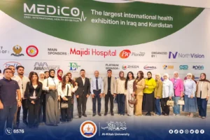 College of Pharmacy Students at Al-Kitab University Participate in MEDICO 2026 Exhibition and Conference in Erbil
